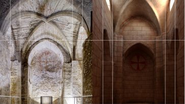 Virgilkapelle Stephansdom, Rekonstruktion des unterirdischen Raumes 13. JH.