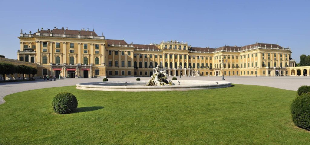 Panoramafoto Schloss Schönbrunn