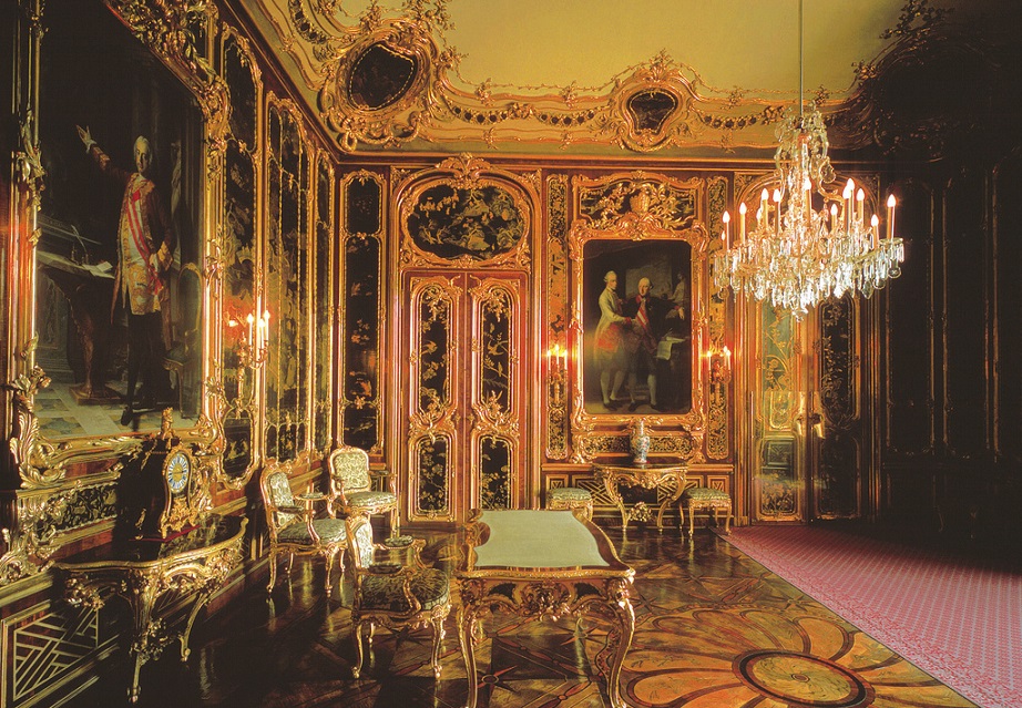 Vieux-Laque-Salon im Schloss Schönbrunn