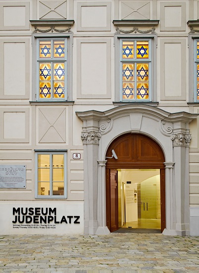 Fassade des Museums am Judenplatz