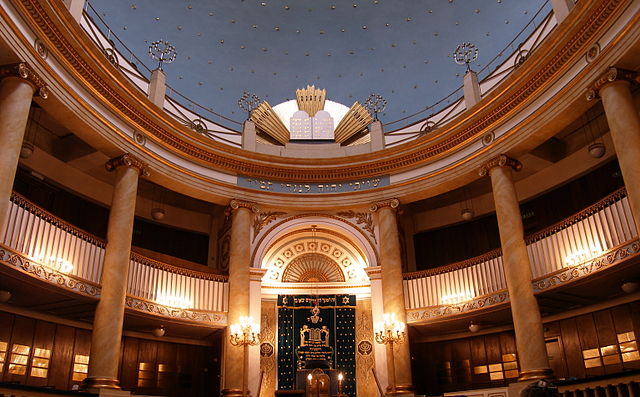 Wiener Stadttempel – Innenraum der Synagoge