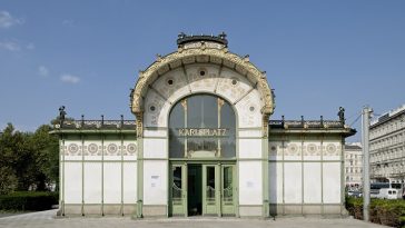 Außenansicht Otto Wagner Pavillon Karlsplatz