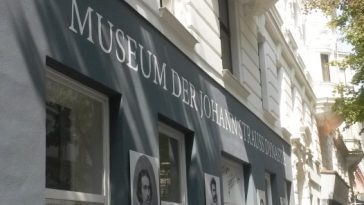 Fassade des Johann Strauss Museums