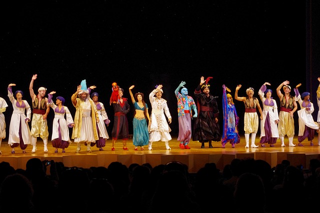 Darsteller des Musicals Aladdin