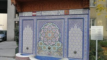 ein Brunnen in der Marokkanergasse